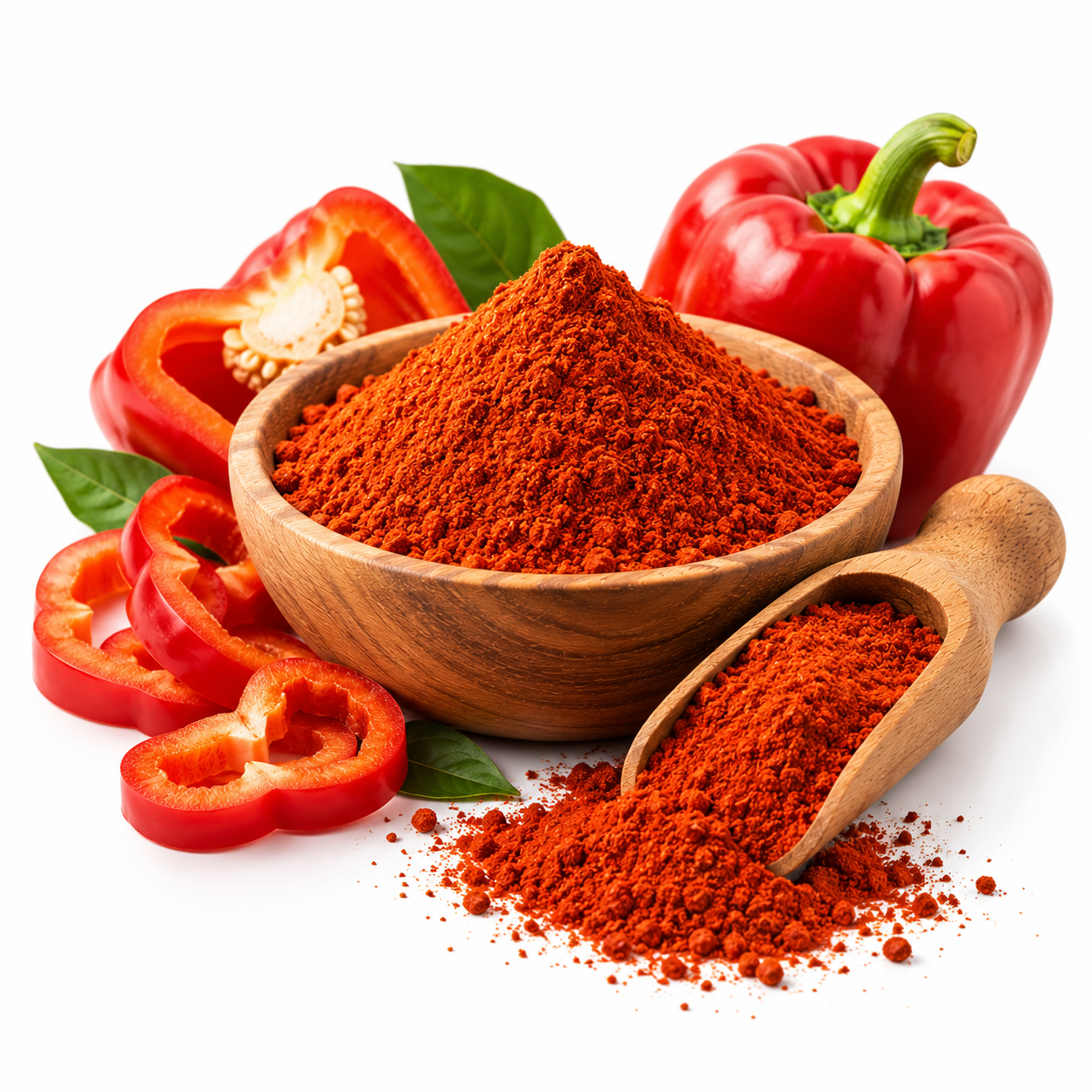 Rustic Paprika Bowl with Fresh Peppers