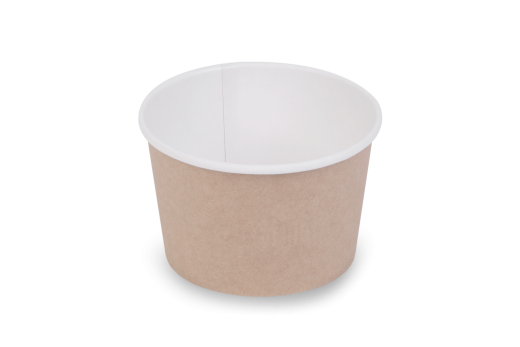 Контейнер OSQ круглый  Round Bowl (шт)  (крафт 400 (30/уп,450/кор))