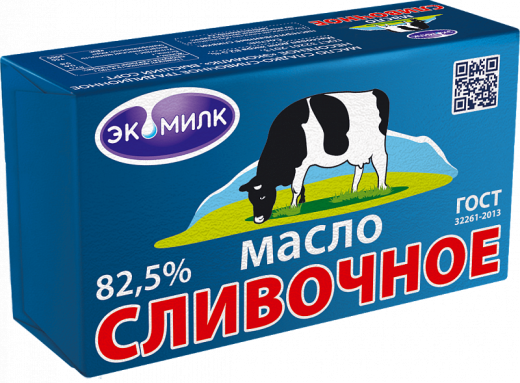 Масло Сливочное ЭКОМИЛК