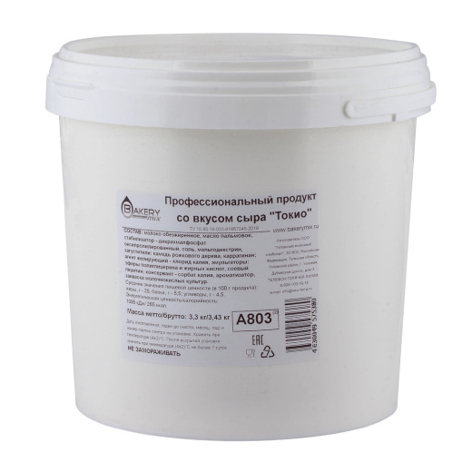 Творожный продукт со вкусом сыра Токио 3,3кг