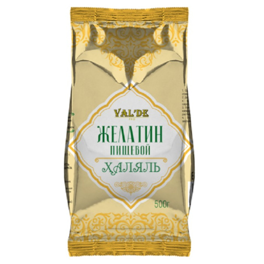 Желатин говяжий гранулы VALDE PRO 500г