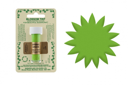 Англ.Краситель сухой  7мл туба  Зеленый Spring Green