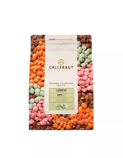 Шоколад цветной Лимон Callebaut LEMON-RT-U70(LEMON-E4-U70) 2,5кг ПОД ЗАКАЗ