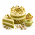 Pistachio Sponge cake